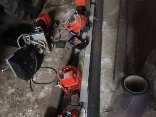 brugte oliebrændere 