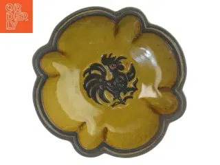 Michael Andersen skål med hanemotiv (str. Diameter, 18 cm, 5 cm høj)