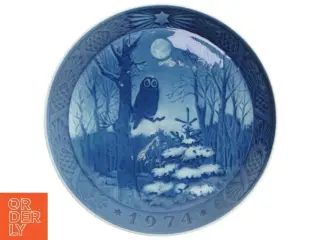 Royal Copenhagen Porcelænsjuleplatter (str. Ø 18 cm, 6 styk)