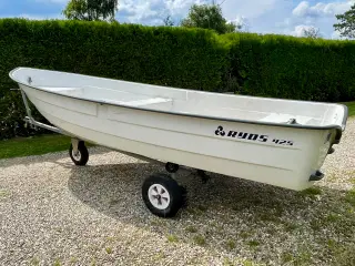 Ryds 425 jolle incl. motor m.m. 