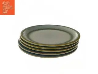 Blå tallerkener, 5 stk, B&G fra Bing & Grøndahl (str. 5 stk Ø 24 cm)