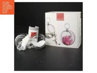 Glaskugle vaser fra Menu fra Menu (str. Ø. 6 cm og ø 7 cm)