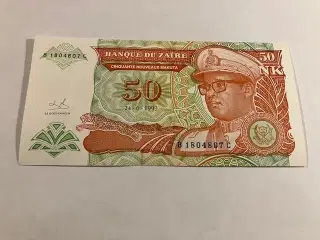 50 Zaires Zaire 1993