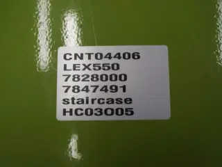 Claas Lexion 550 Stige 7847491