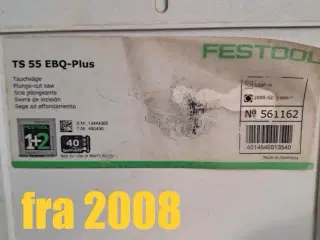 Festool rundsav TS 55 EBQ