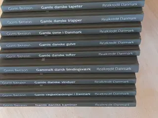 Bøger om gamle bygningsværker af Gorm Benzon