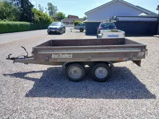 Boggi trailer uden nummerpladerne 