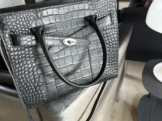 Mulberry small zipped Bayswater, Croc.