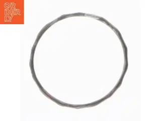 Bølget fingerring i sølv (str. 56 mm)