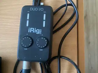 IRig Pro Duo + IRig XLR mikrofon