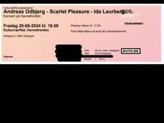Andreas Odbjerg, Scarlet Pleasure og Ida Laurberg.