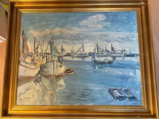 Maleri af Aage Bernard-Fredriksen 