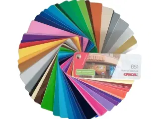 Oracal 651 Farvekort - Vifte