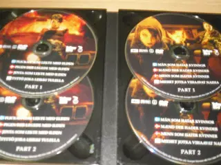 Stieg Larsson. Trilogien i box. 7 dvdèr.