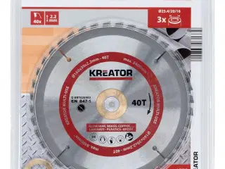 Rundsavsklinge 160 mm ALU - 40 HM tænder