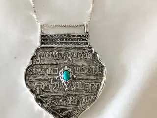 Super Smuk Sølv Halskæde