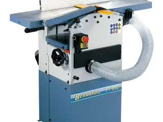 Afretter- og tykkelseshøvl PT 260 S med spiralkutter og udsug - 1x230V