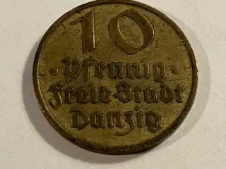 10 Pfennig Danzig 1932