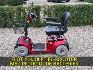 4 hjulet el-scooter