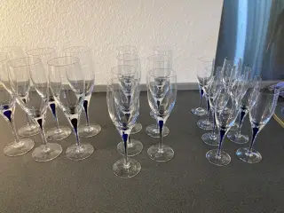 Intermezzo mundblæste glas fra svenske orrefors