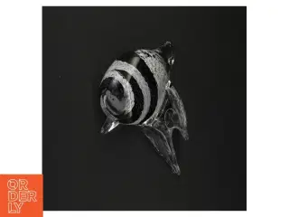 Håndlavet Glasfugl skulptur (str. 16 xn 14 cm)