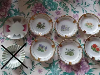 7 små kuvertaskebægre