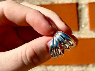 Georg Jensen Curve Øreringe