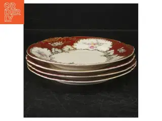 Dekorative tallerkener, 4 stk. (str. Ø. 17 cm. 4 stykker)