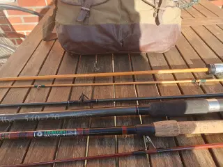 Fiskestænger og tilbehør sæt