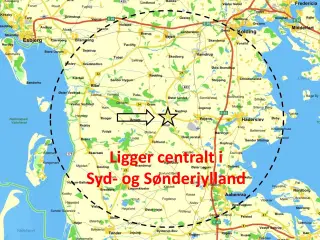 Billigt fjernlager centralt i syd- og Sønderjylland ved stort trafik knudepunkt