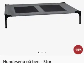 Hundeseng på ben 106x76x17