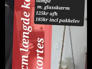 Porcelæn  hænge lampe