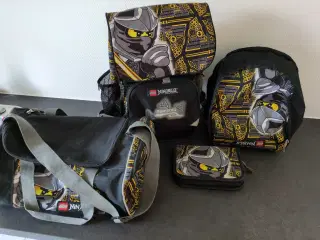 Lego Ninjago skoletaske med idrætstaske & penalhus