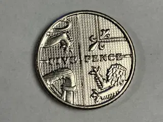 5 Pence England 2013