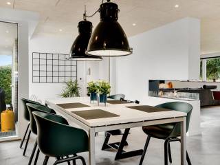 2 store spisebordslamper 