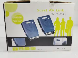 ⭐️- Trådløst Scart AV-sæt på 2,4 GHz fra AGK