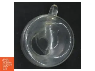 Glas karaffel med håndtag (str. 13 cm)