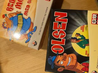 “Bedstemor med slaw i”og “Olsen”