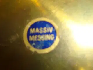 Messingkurv m hank