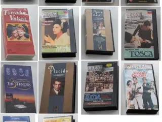30 stk. blandet VHS bånd - Super billigt