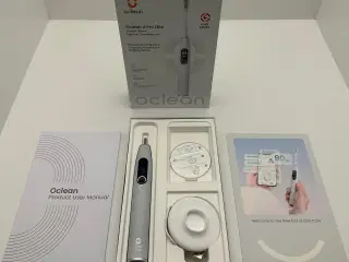 Oclean X Pro Elite Smart Sonic Tandbørste (Grå)