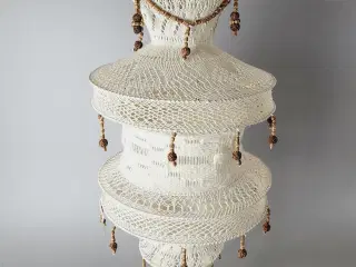 ⭐️· Hippie / Vintage loftslampe - håndlavet 60'ern