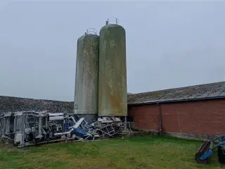 Tunetank glasfiber silo 100m3 og 143 m3