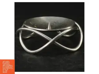 Georg Jensen stål lysestage fra Georg Jensen (str. Ø. 10 cm)