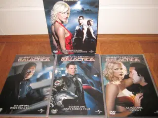 Battlestar. GALACTICA. Season one.