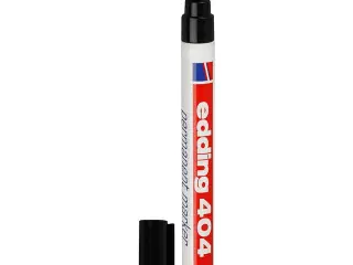 Edding 404 Tusch, 0,75 mm, sort - Præcise detaljer