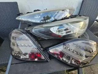 Peugeot 207 LED lygter – flot look!