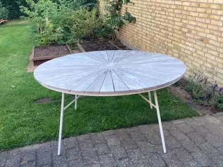 Havebord i teak, Ø 150