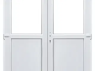 Dobbeltdør PVC