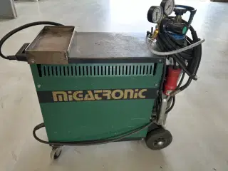 Migatronic 200 amp svejser incl flaske og nyt mano